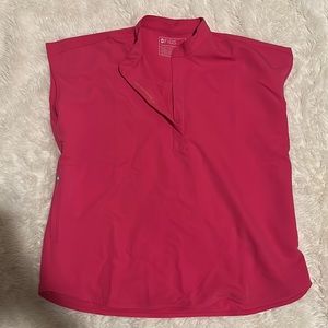 Hot pink FIGS scrub set- top & bottom!